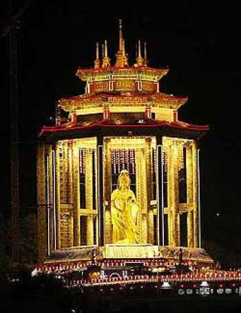Phật đình tại chùa Kek Lok Si ở Penang, Mã lai Á Photo: The Star
